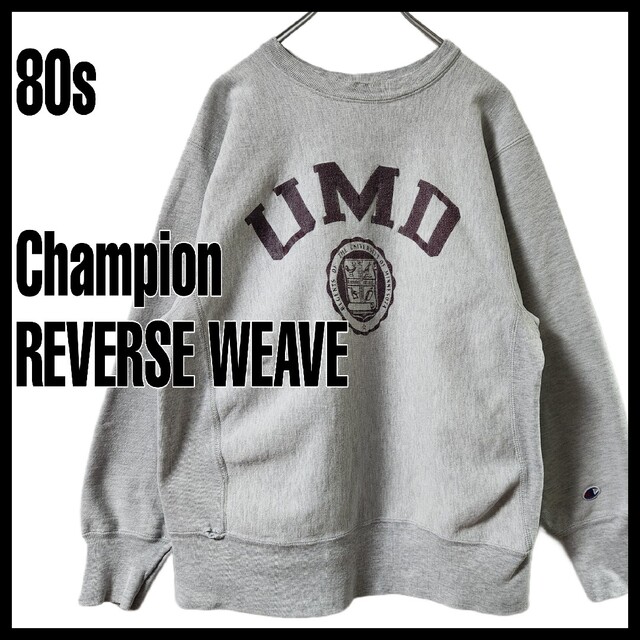 Champion - 80s Champion リバースウィーブ カレッジ ロゴ USA製 ...