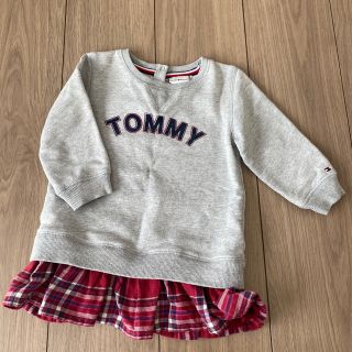 トミーヒルフィガー(TOMMY HILFIGER)のTOMMY HILFIGER チュニックワンピース / 80cm(ワンピース)