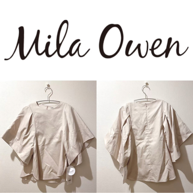 【Mila Owen】2022SS♡ タックフレアスリーブブラウス