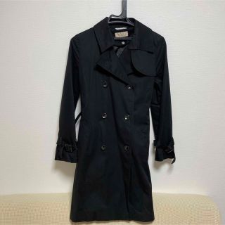 AOKI - トレンチコート 黒色 LES MUES アオキ スプリングコートの通販 ...
