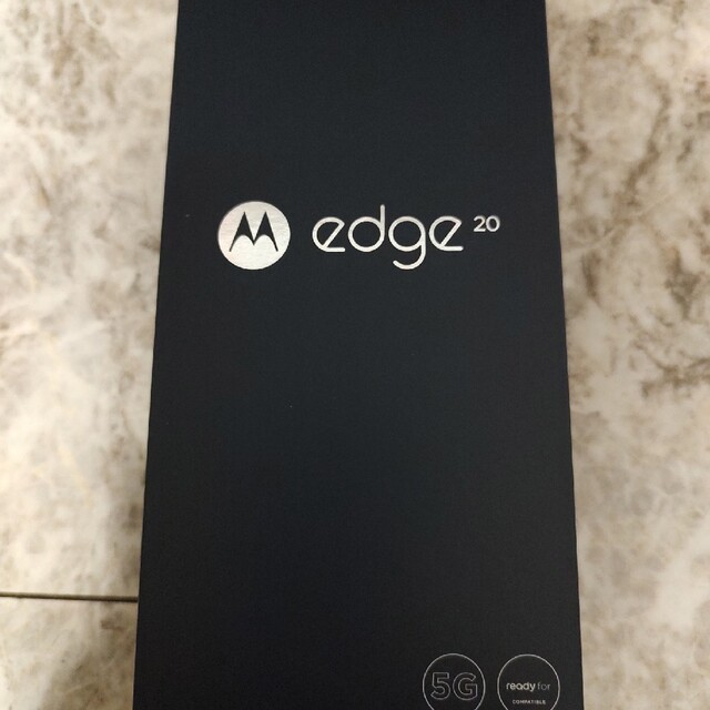 新品未開封 motorola edge20 フロストオニキス