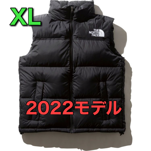 XL 新品 ノースフェイス ND92232 ヌプシ ベスト ダウン ブラック 黒 ...