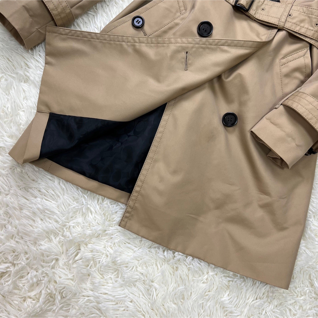 人気アイテム♡美品♡COACH コーチ シグネチャー トレンチコート