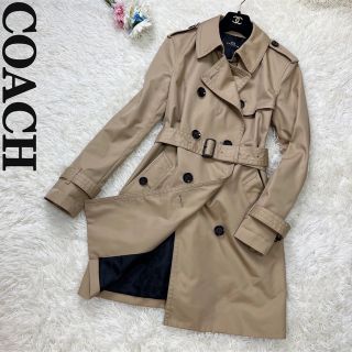COACH - コーチ☆トレンチコート☆ベージュ☆サイズXS☆Sサイズ&M