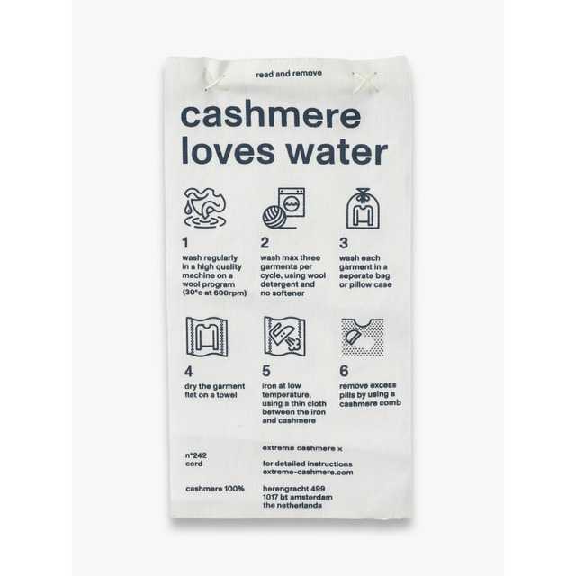extreme cashmere Cashmere Cord