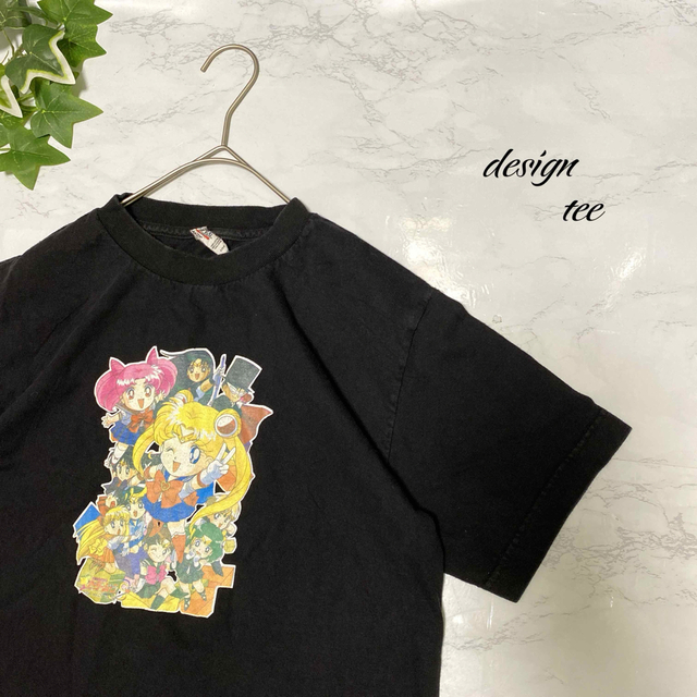 Tシャツ　セーラームーン　デカロゴ　激レア　　一点物　alstyleメンズ