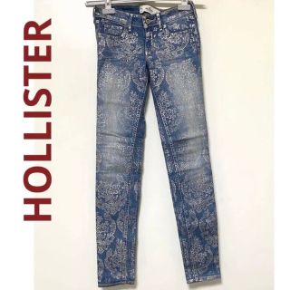 ホリスター(Hollister)のHOLLISTER デザインデニム【総柄】(デニム/ジーンズ)