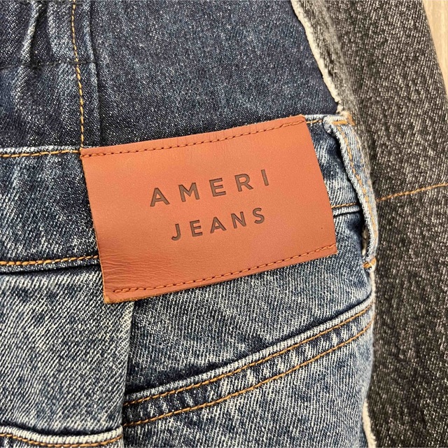 Ameri VINTAGE(アメリヴィンテージ)のAMERI REMAKE LIKE DENIM SKIRT レディースのスカート(ロングスカート)の商品写真