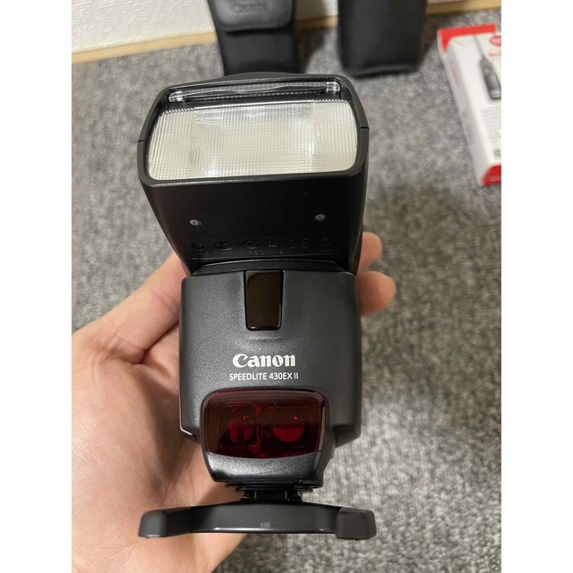 Canon(キヤノン)のCanon 430EXII + ST-E2+ Remote RS-80N3 美品 スマホ/家電/カメラのカメラ(ストロボ/照明)の商品写真