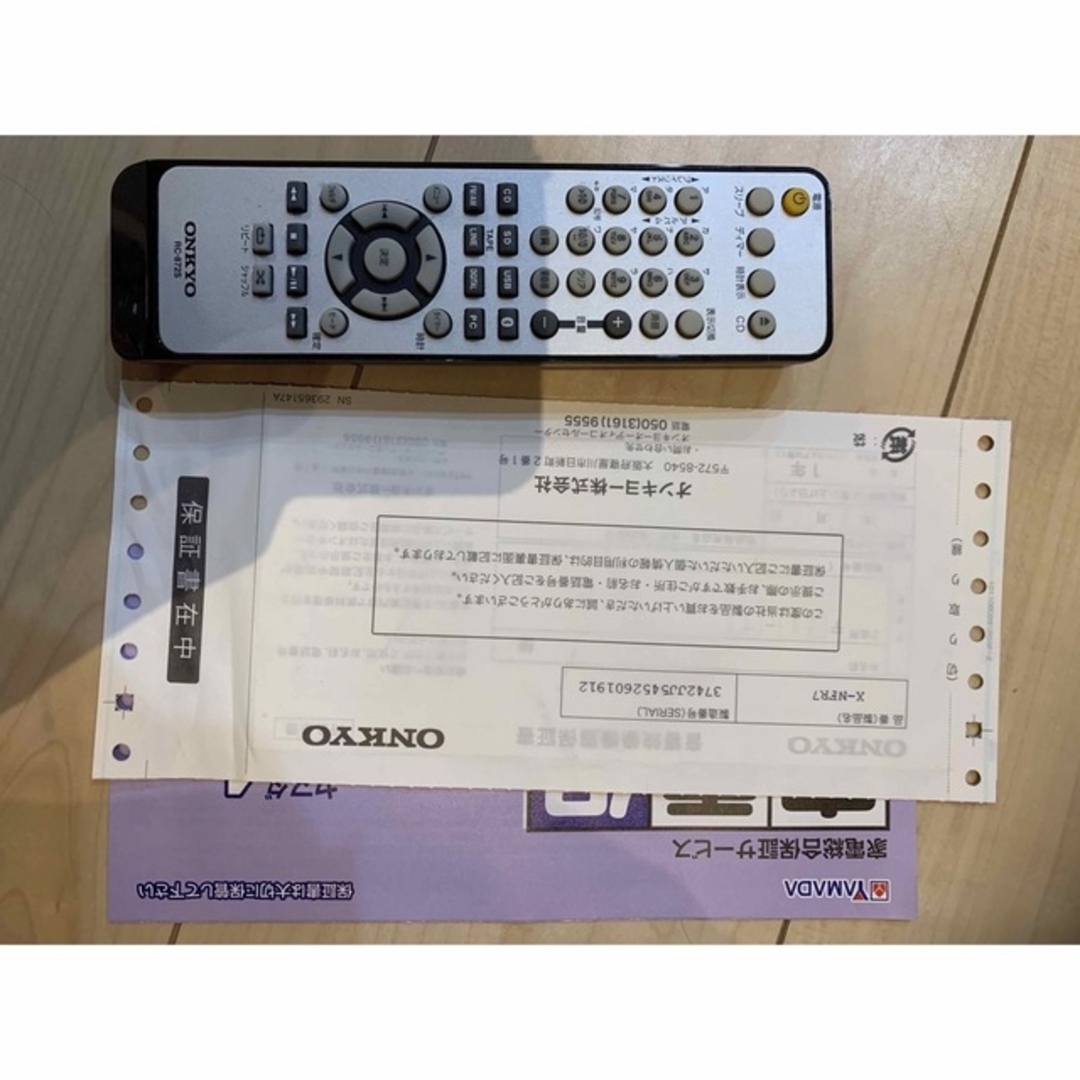 ONKYO - ONKYO CD/SD/USB RECEIVER X-NFR-7 ジャンク品の通販 by sho's