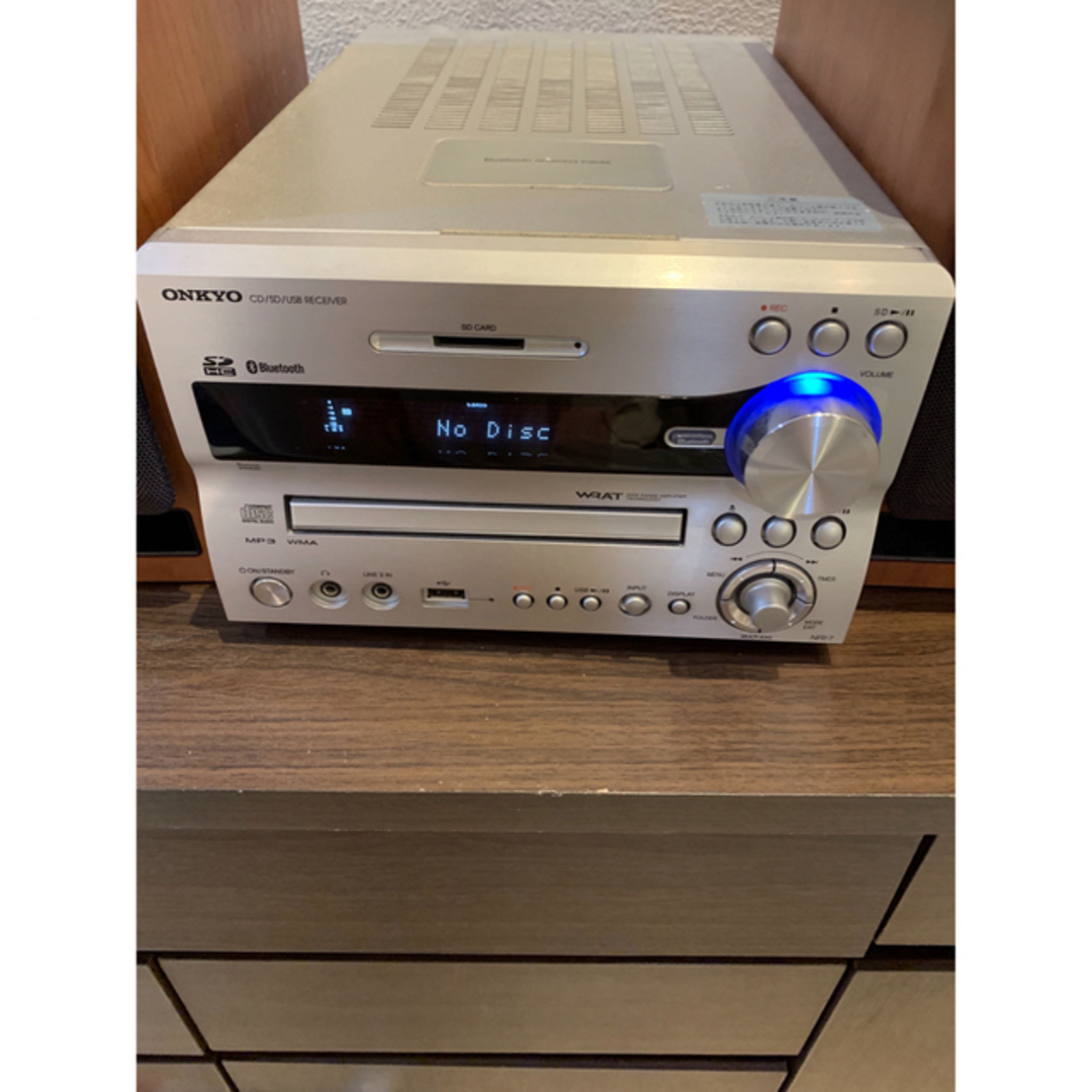 ONKYO CD/SD/USB RECEIVER X-NFR-7 ジャンク品 - スピーカー