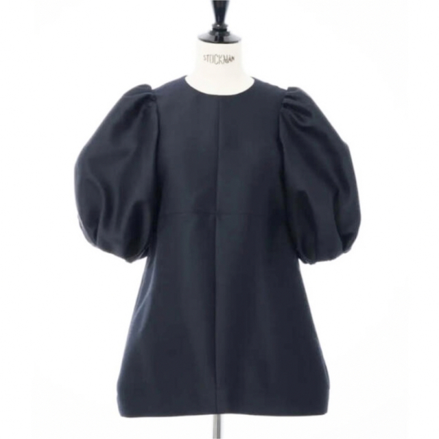 Keina Rita Ritaブラウス ネイビー 36 美品 - シャツ/ブラウス(半袖/袖