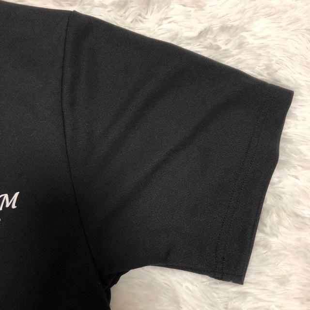 Glimmer 黒　半袖Tシャツ　ポリエステル100% Lサイズ　シェフ柄　美品 レディースのトップス(Tシャツ(半袖/袖なし))の商品写真