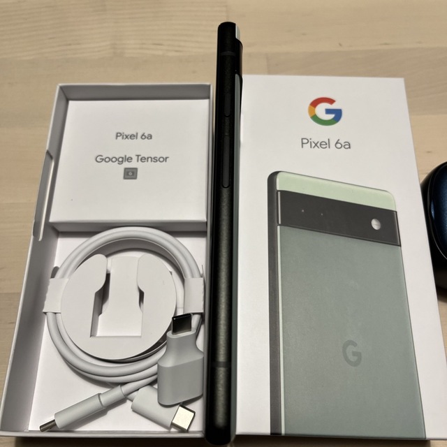 Google Pixel(グーグルピクセル)のGoogle Pixel 6a Sage スマホ/家電/カメラのスマートフォン/携帯電話(スマートフォン本体)の商品写真