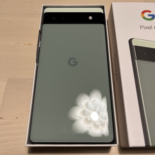 Google Pixel(グーグルピクセル)のGoogle Pixel 6a Sage スマホ/家電/カメラのスマートフォン/携帯電話(スマートフォン本体)の商品写真