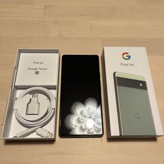 グーグルピクセル(Google Pixel)のGoogle Pixel 6a Sage(スマートフォン本体)