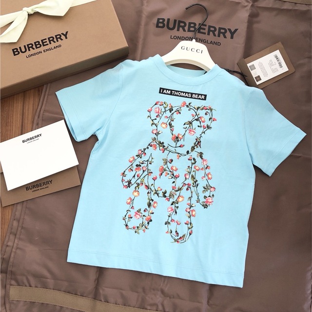 BURBERRY(バーバリー)のバーバリーチルドレン 新品Tシャツ 6Y キッズ/ベビー/マタニティのキッズ服女の子用(90cm~)(Tシャツ/カットソー)の商品写真