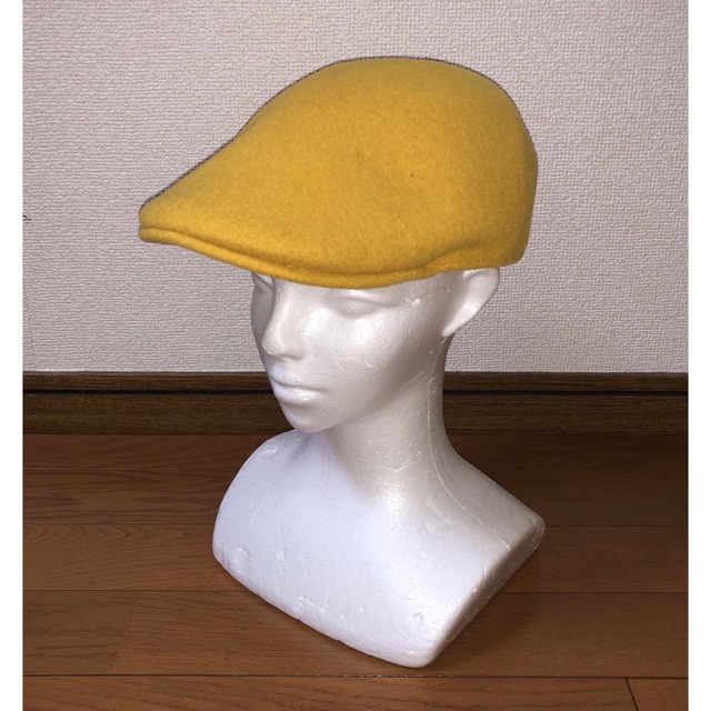 KANGOL - M 新品 KANGOL ハンチングキャップ イエロー 黄色 カンゴール