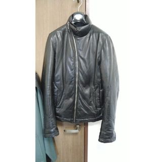 リックオウエンス(Rick Owens)のRick Owens MollinoLeatherDown 48(レザージャケット)