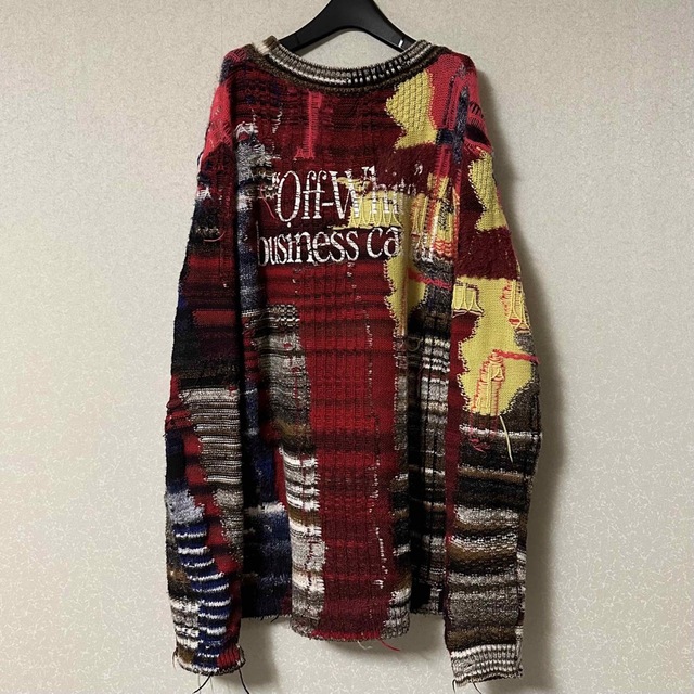 OFF-WHITE(オフホワイト)のOFF-WHITE / Business Knitwear 18AW メンズのトップス(ニット/セーター)の商品写真