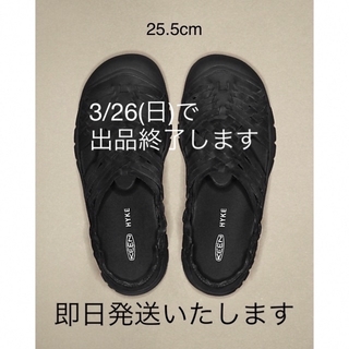 HYKE - hyke × keen ROSARITA Ⅱ 25.5cmの通販｜ラクマ