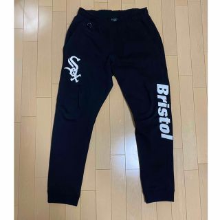 エフシーアールビー(F.C.R.B.)のfcrb ブリストル　スウェット パンツ ブラック　M MLB コラボ(その他)