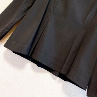 Ballsey - クラシカルなネックにバックシャン♪ 長袖タックシャツ L ... クラシカルなネックにバックシャン♪ 長袖タックシャツ L ブラック