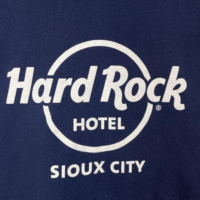 【3XL】ハードロックホテル スーシティ センターロゴ Tシャツ 半袖 輸入品 メンズのトップス(Tシャツ/カットソー(半袖/袖なし))の商品写真