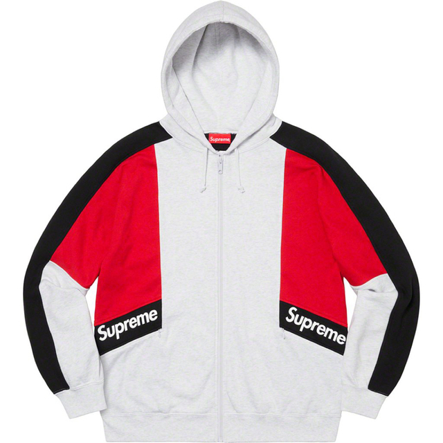 Supreme Color Blocked Zip Up Hooded パーカー