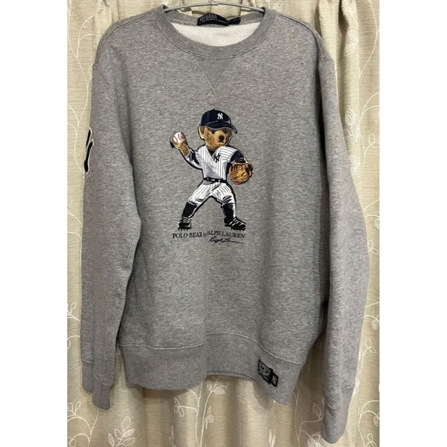 フリースの POLO RALPH LAUREN - 新品 ポロベア ヤンキース MLB