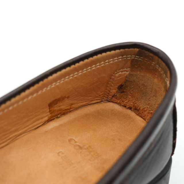 チェネデラ ローファー スクエアトゥ ローヒール スリッポン シューズ ブランド 靴 茶 レディース 37サイズ ブラウン CENEDELLA レディースの靴/シューズ(ローファー/革靴)の商品写真