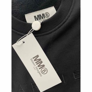 MM6 - 【新品】MM6 MaisonMargiela 刺繍ロゴ スウェットワンピースの