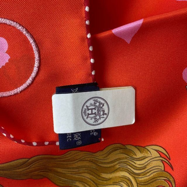 未使用 2021年秋冬 HERMES ティータイム カレ70 スカーフ 限定品