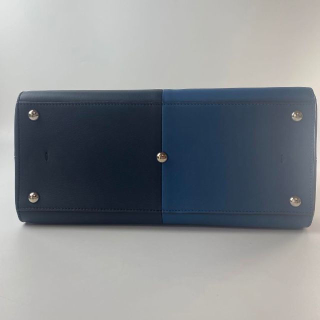 美品 フェンディー FENDI トロワジュール バイカラー トートバッグ