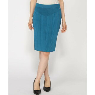 ゲス(GUESS)の【ブルー(A71Y)】GUESS スカート (W)Alcosta Ribbed Skirt(ひざ丈スカート)