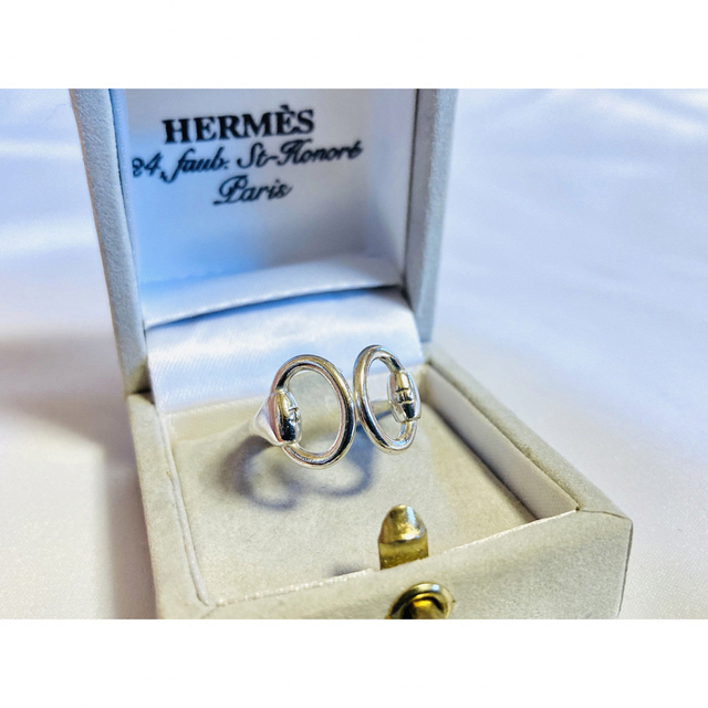 Hermes(エルメス)の【中古美品・絶版希少】HERMES ナウシカ ノージカ リング 指輪 レディースのアクセサリー(リング(指輪))の商品写真