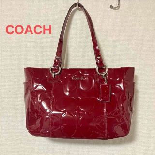 コーチ(COACH) エナメルバッグ(レッド/赤色系)の通販 16点 | コーチ