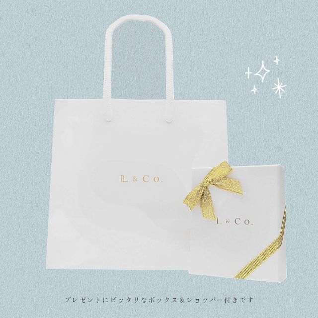 【特価セール】L&Co. (エルアンドコー) K10 ゴールド 天然石 ピンクト