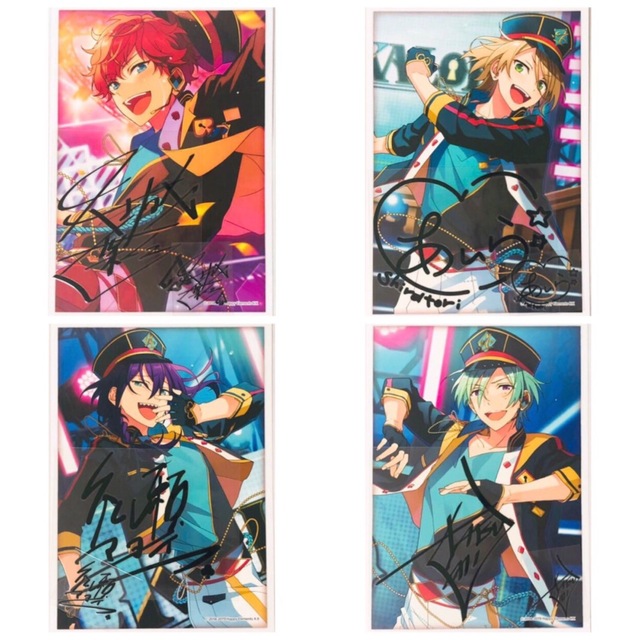 新品☆あんスタ【ALKALOID】サインステッカー☆New stars☆4 新品☆あんスタ【ALKALOID】サインステッカー☆New stars☆4