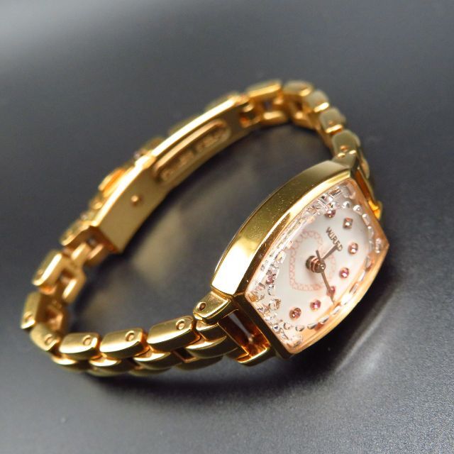 SEIKO(セイコー)のSEIKO WIRED 腕時計 ゴールド 可愛い文字盤  レディースのファッション小物(腕時計)の商品写真