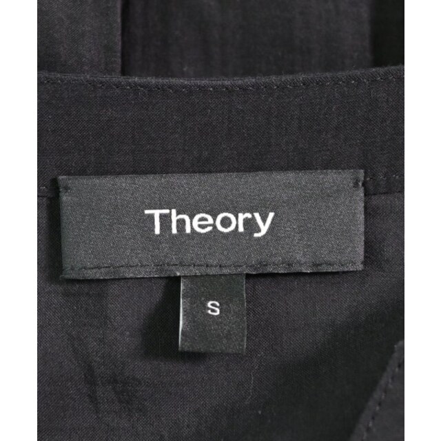 theory(セオリー)のTheory セオリー ブラウス S 黒 【古着】【中古】 レディースのトップス(シャツ/ブラウス(長袖/七分))の商品写真