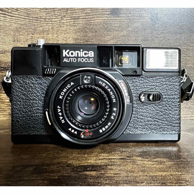 フィルムカメラ　Konica C35AF2 完動品