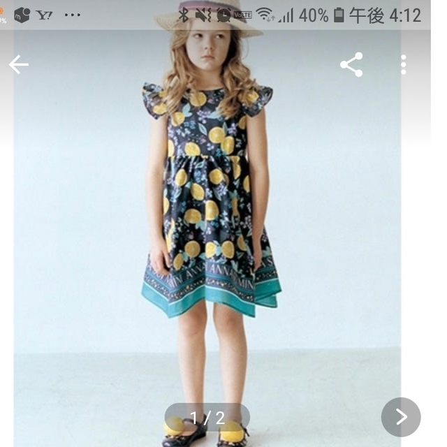 ANNA SUI mini - アナスイミニワンピース Mの通販 by hanakana's shop