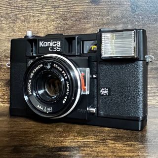 コニカミノルタ(KONICA MINOLTA)のフィルムカメラ　Konica C35AF動作品(フィルムカメラ)