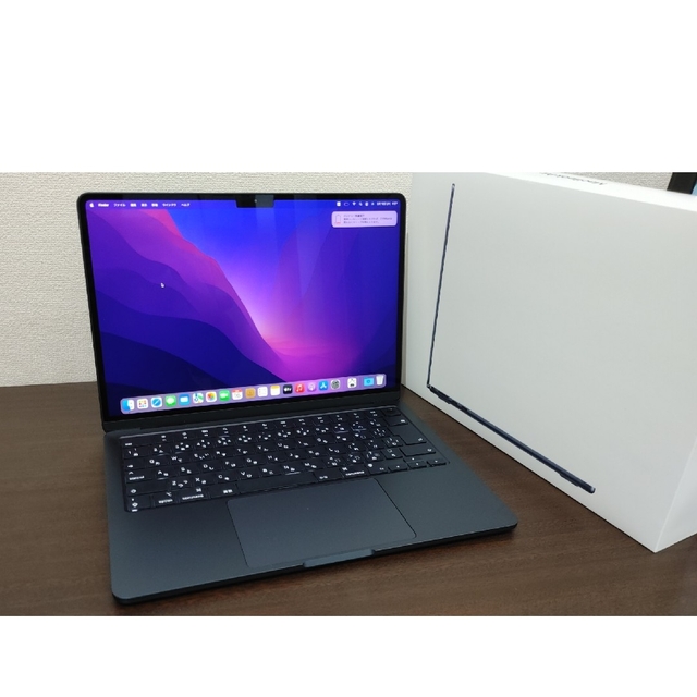 macbook air M2　10コア GPU/8gb/512gb