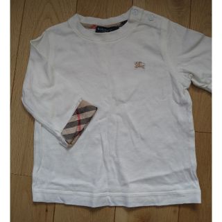 バーバリー(BURBERRY)のバーバリー　ロンＴ80サイズ(Ｔシャツ)