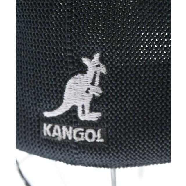 KANGOL(カンゴール)のKANGOL カンゴール ハンチング・ベレー帽 - 黒 【古着】【中古】 メンズの帽子(ハンチング/ベレー帽)の商品写真