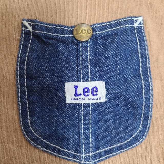 Lee(リー)のLee Tシャツ ワンピース 110cm キッズ/ベビー/マタニティのキッズ服女の子用(90cm~)(ワンピース)の商品写真