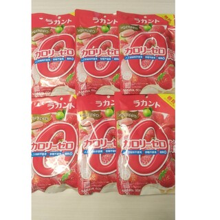 サラヤ(SARAYA)の023　ラカント カロリーゼロ飴 いちごミルク味 60g 6袋セット(菓子/デザート)