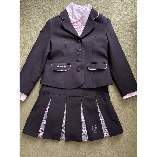 HIROMICHI NAKANO(ヒロミチナカノ)のナカノヒロミチ スーツ 120 入学、卒園 キッズ/ベビー/マタニティのキッズ服女の子用(90cm~)(ドレス/フォーマル)の商品写真